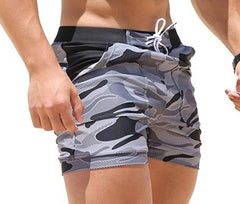 Men's Camouflage Beach Shorts and Swim Trunks