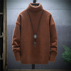 Thickened Velvet Base Sweater for Middle School Students