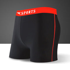 Breathable Men's Swimwear Boxer Briefs and Shorts