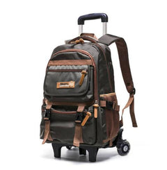 Fashionable Simple Children's Trolley School Bag
