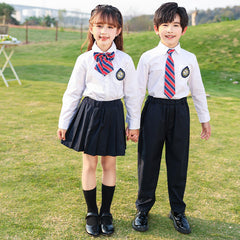 English Style School Uniform Set for Kids (4 Pieces)