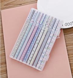 Creative 10-Color Gel Pen Set for School Supplies