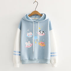 Velvet Warm Sweater for Middle School Students