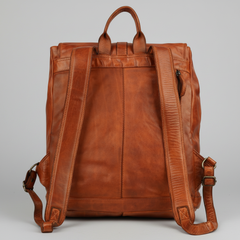 MET Premium Leather Backpack. Urban Rucksack
