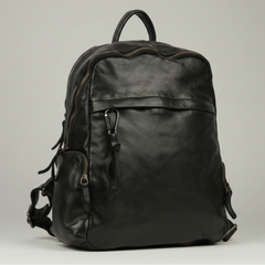 MET Premium Leather Backpack. Urban Rucksack