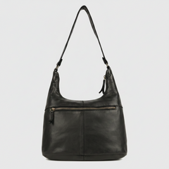 MET Premium Leather Shoulder Bag. Everyday Urban Hobo
