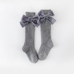 Girls' Cotton Socks for Primary School Growth Tube