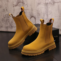 Casual Leather Shoes for Men - High School Style