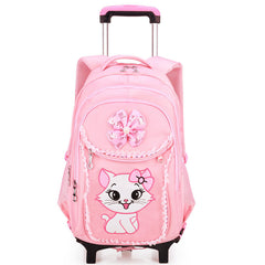 Trolley School Bag for Elementary Students