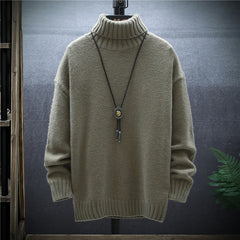 Thickened Velvet Base Sweater for Middle School Students