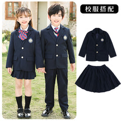 English Style School Uniform Set for Kids (4 Pieces)