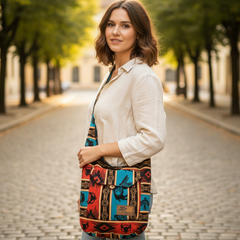 OLDTRIBES™ Buffalo / thunder eagle Crossbody bag