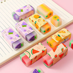 Fruit Eraser for School Kids - Stationery and Sketching