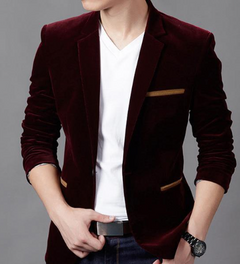 Slim Men's Blazers - Trendy and Comfortable Fashion