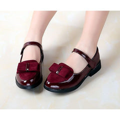 Girls' Leather Princess Sneakers for School (Kids)