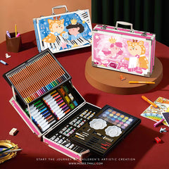Kids Art Set with Watercolor Pens for School Girls