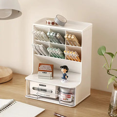 Durable 1-Piece Storage Box for School Desk Organization