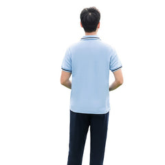 Summer Kids School Uniform Short Sleeve Sports Set